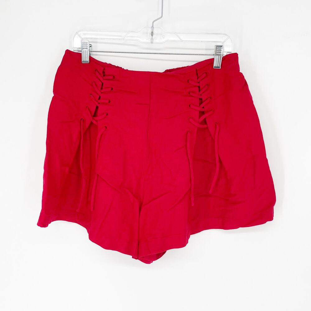 A New Day Linen Pull-On Short Size Large
